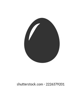 Eggs icon. Protein and food vector ilustration.