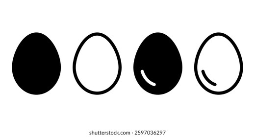Eggs icon symbol simple design