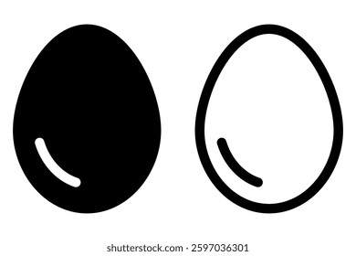 Eggs icon symbol simple design