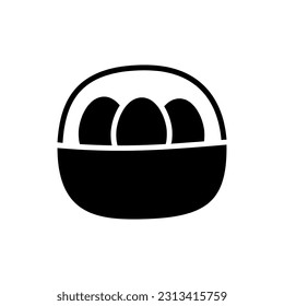Eggs icon vector. fried eggs illustration sign. food symbol. chicken logo.