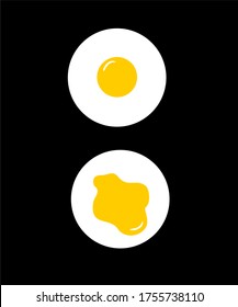 EGGS ICON VECTOR LOGO DESIGN 