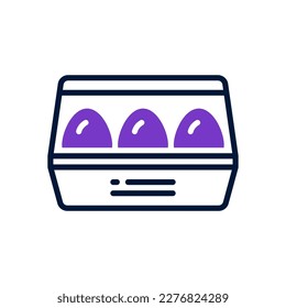 Eier-Icon für Ihre Website, Ihr Handy, Ihre Präsentation und Ihr Logo-Design.