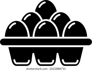 Eggs Line vector Icon Design