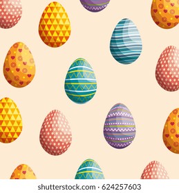 eggs painted easter celebration
