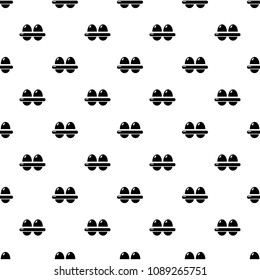 Eggs pattern vector seamless repeating for any web design