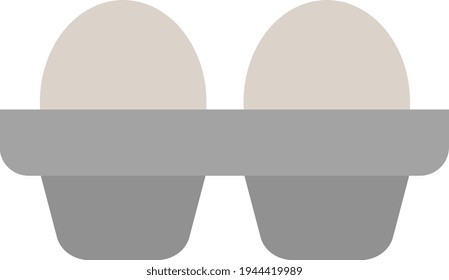 Eggs for sale, illustration, vector on a white background