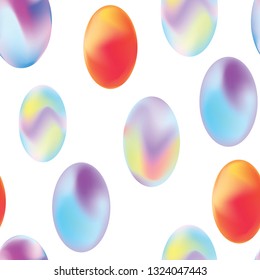eggs seamless colorful vector pattern. Good for textile,postcard, print