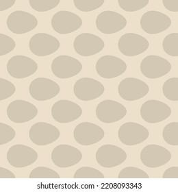 Eggs Static Pattern Of Eggshell Color. Neutral Background For Packaging, Bedding And Web Design.