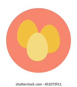 Eggs Tray Vector Icon