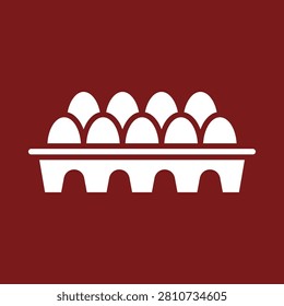 Eggs trendy vector illustration in flat style superb background.eps