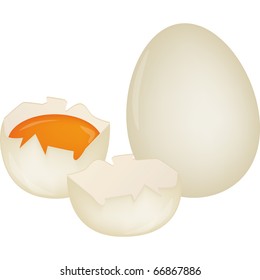 eggs used in the preparation of a very good cake