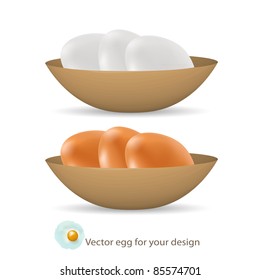 eggs for your design. vector illustration