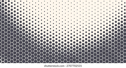 Eggshell-textured ecru gradient with a soft pastel beige backdrop. Contemporary dotted vector pattern, reminiscent of fine paper grain