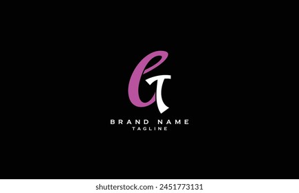 EGT, ETG, GET, GTE, TGE, TEG, ET, TE, GT, TG, Abstract initial monogram letter alphabet logo design