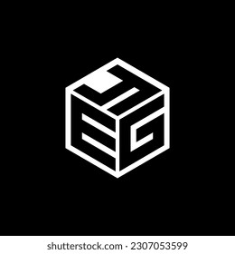 EGY letter logo design in illustration. Vector logo, calligraphy designs for logo, Poster, Invitation, etc.