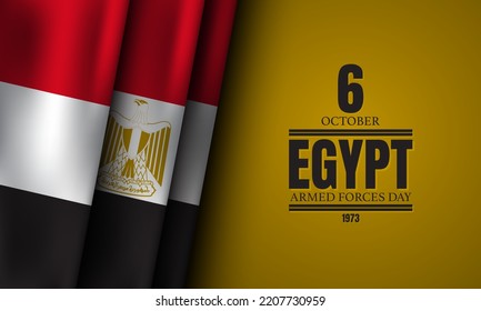 Egypt Armed Forces Day Background. Poster, Banner, Greeting Card. Vector Illustration. svg
