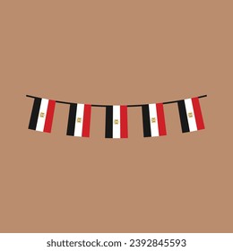 Egypt Element Independence Day Illustration Design Vector