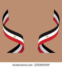 Egypt Element Independence Day Illustration Design Vector