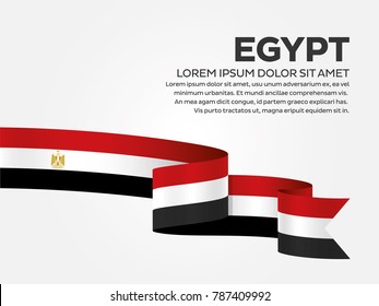 Egypt flag background