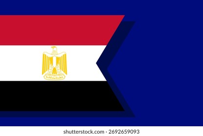 Vector de Anuncio de la bandera de Egipto
Anuncio de Vector con bandera