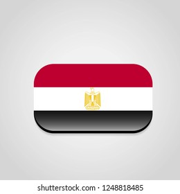 Egypt Flag Design Vector