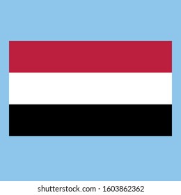 Egypt Flag illustration, textured background, Symbols of Egypt - Vector