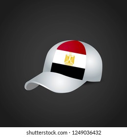 Egypt Flag on Cap