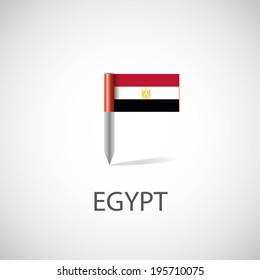 egypt flag pin