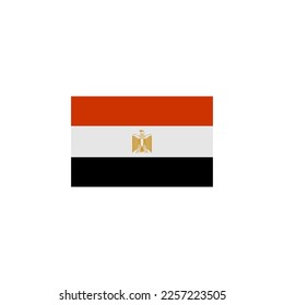 Egypt flags icon set, Egypt independence day icon set vector sign symbol