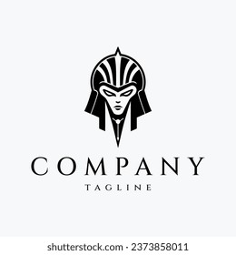 Egypt god logo design vector illustration