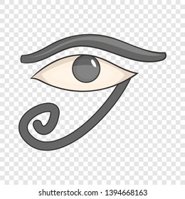 Egypt god Ra symbol icon. Cartoon illustration of Ra symbol vector icon for web design