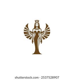 Egypt Goddess Logo en venta