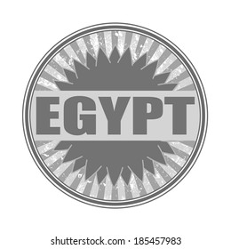 Egypt grunge stamp vector illustration
