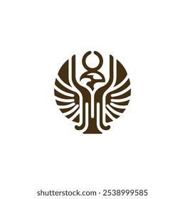 Egypt Horus God logo for sale