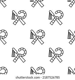 egypt icon pattern. Seamless egypt pattern on white background.