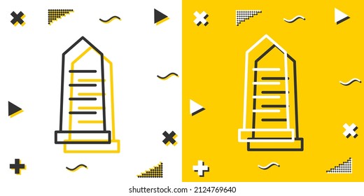 egypt line icon. Simple outline style.egypt linear sign. Vector illustration isolated on white background. Editable stroke EPS 10