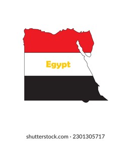 egypt map icon vector illustration symbol design