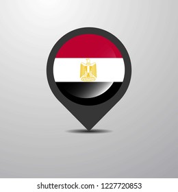 Egypt Map Pin