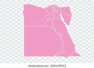 Egypt Map pink Color Background quality files png