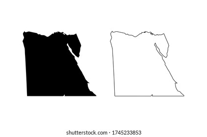 Kansas State Map Silhouette Line Country Stock Vector (Royalty Free ...