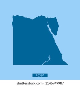 Egypt Map Vector