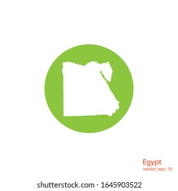 Egypt Maps Logo Design Vector Template