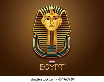 Egypt pharaoh vector illustration