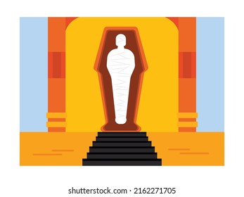 Egypt religion vector art illustration