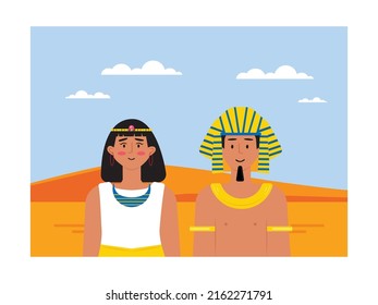 Egypt religion vector art illustration