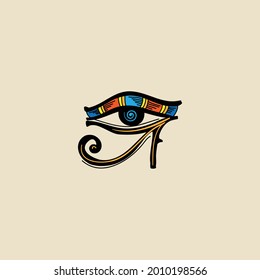 egypt retro vintage logo vector