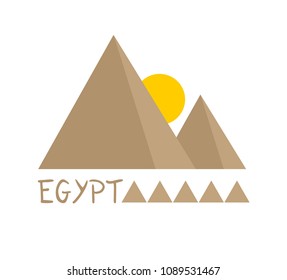 Egypt symbol illustration