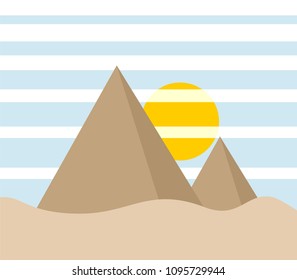 Egypt symbol illustration