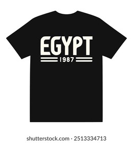 egypt t shirt fashion sticker vector illustration template design