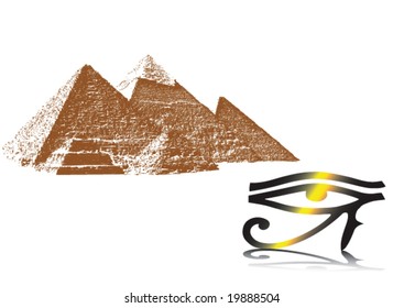 Egypt Theme Background (Eye of Horus)